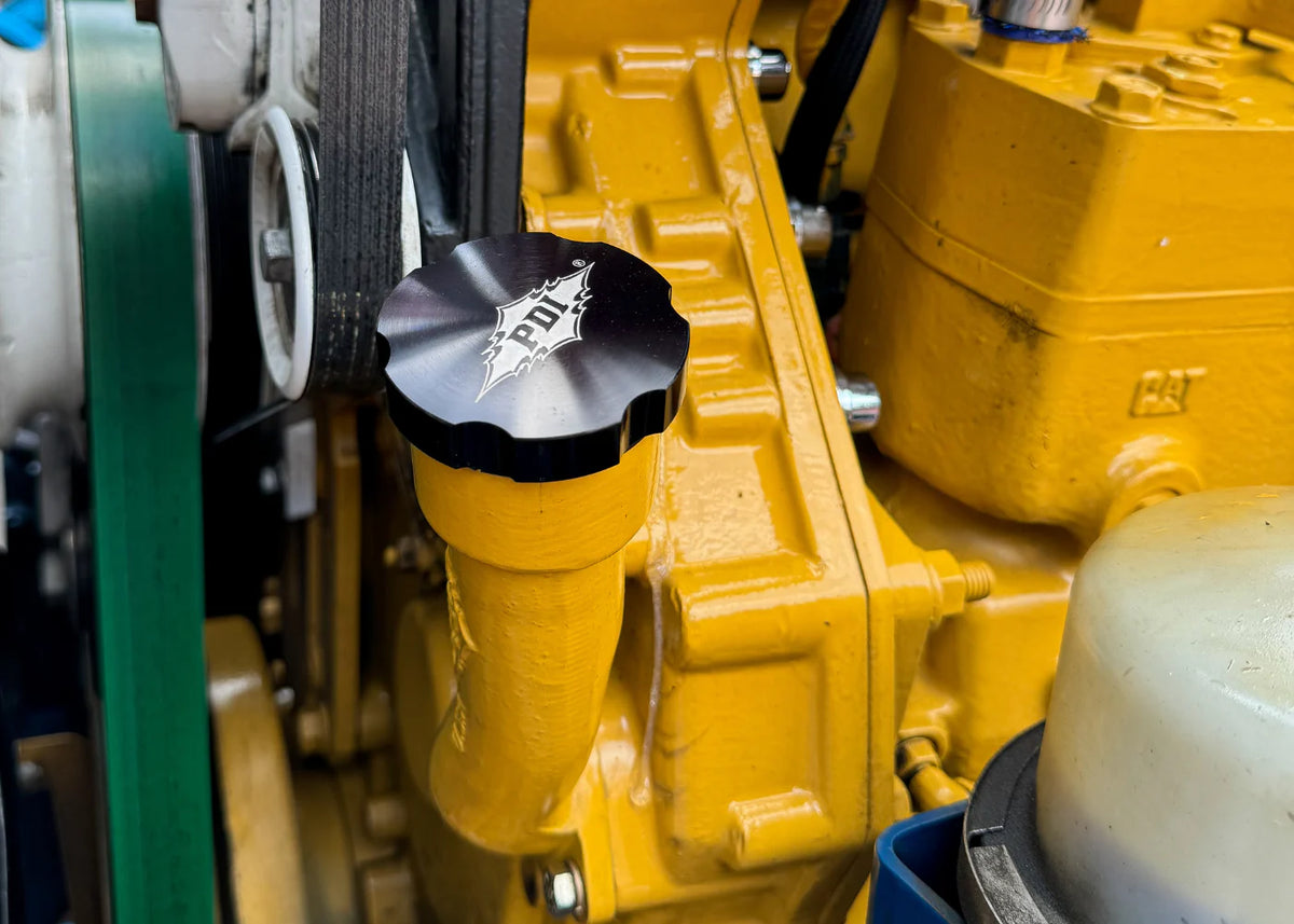 CAT OIL FILL CAP AND TUBE (1994-2010)