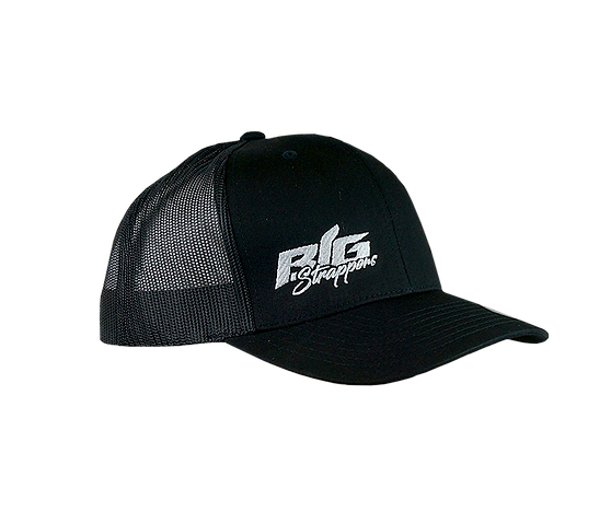 Big Strappin' Trucker Snapback Black