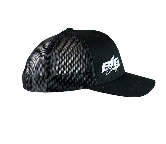 Big Strappin' Trucker Snapback Black