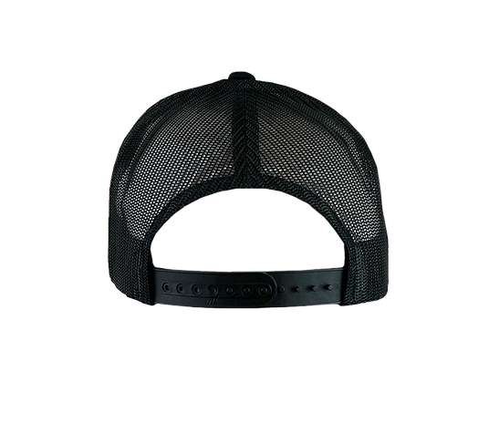 Big Strappin' Trucker Snapback Black