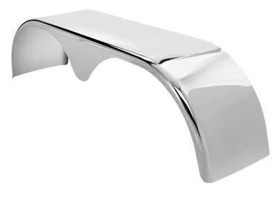 9506T 304 Stainless Steel Tear Drop Tandem Fender