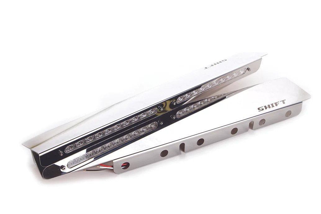 Shift Products Peterbilt Backlit Air Cleaner Bars - Front