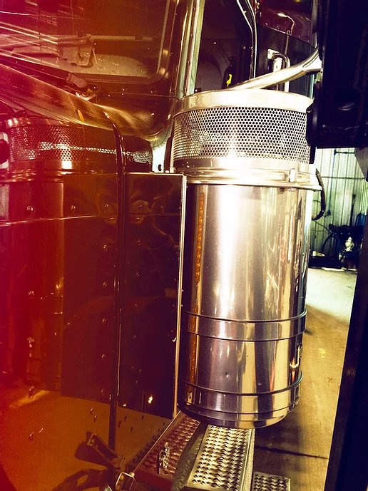 Shift Products Peterbilt Backlit Air Cleaner Bars - Front