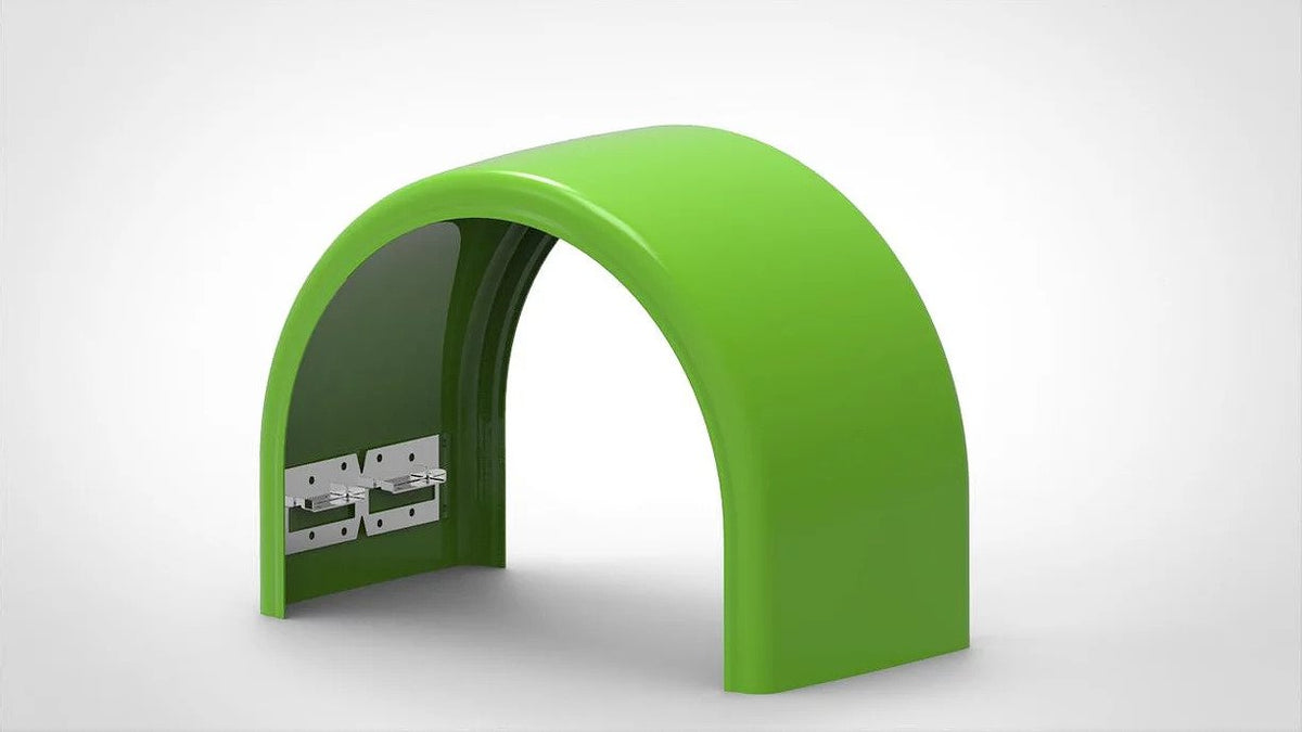 Shift Single Axle Fiberglass Rear Fenders