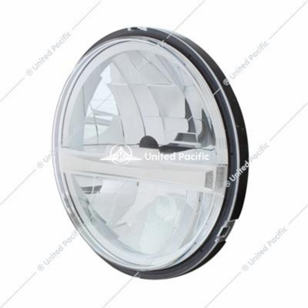 ULTRALIT - 8 High Power LED 5-3/4" Headlight - Silver