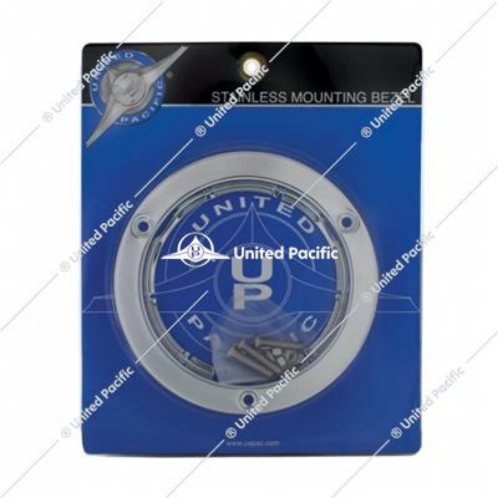 Stainless Steel Mounting Bezel For 4" Round Light (Card)