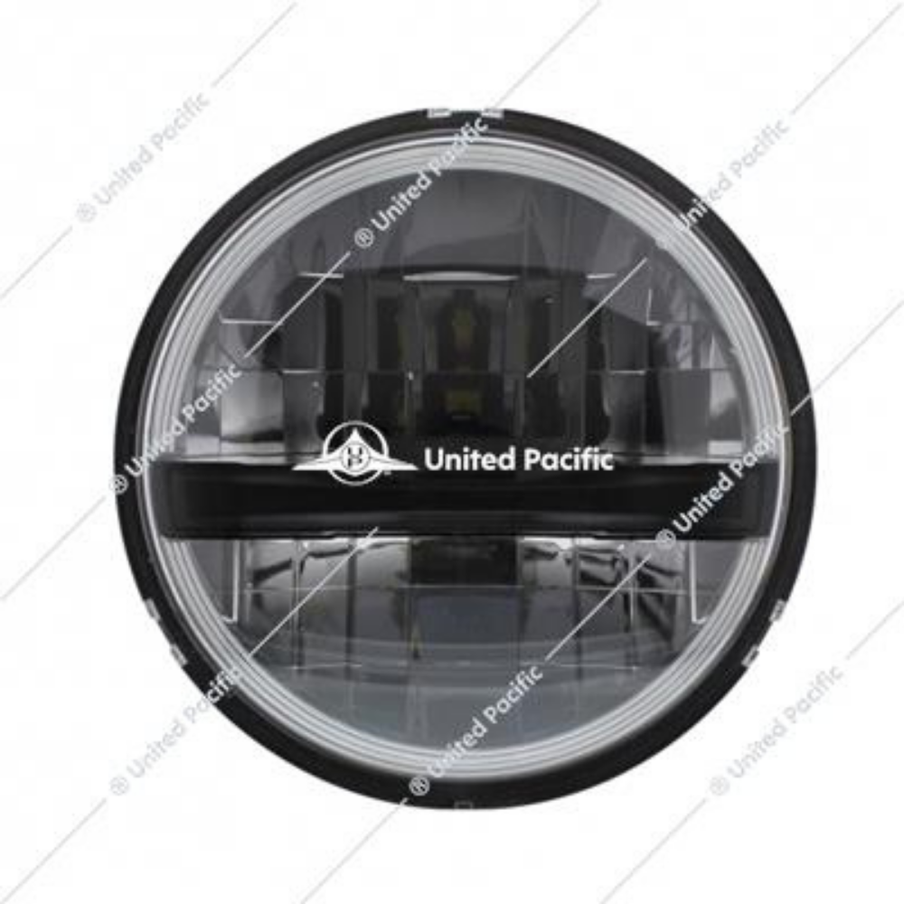 ULTRALIT - 8 High Power LED 5-3/4" Headlight - Black