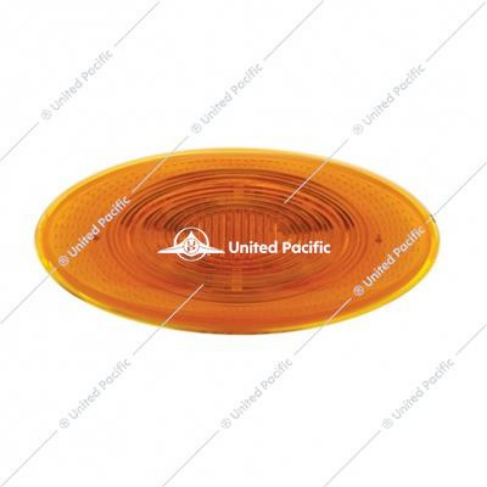 10 LED Peterbilt 386 Front Fender Turn Signal Light - Amber LED/Amber Lens