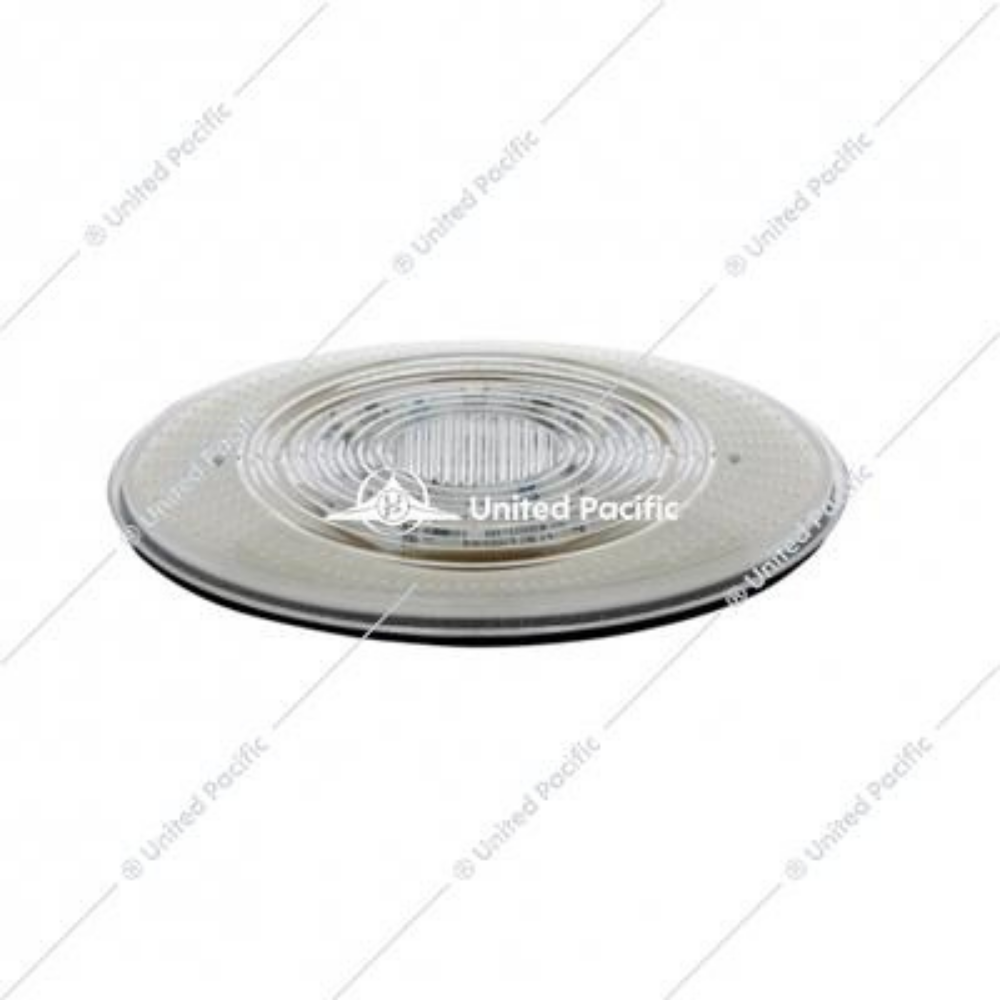 10 LED Peterbilt 386 Front Fender Turn Signal Light - Amber LED/Clear Lens