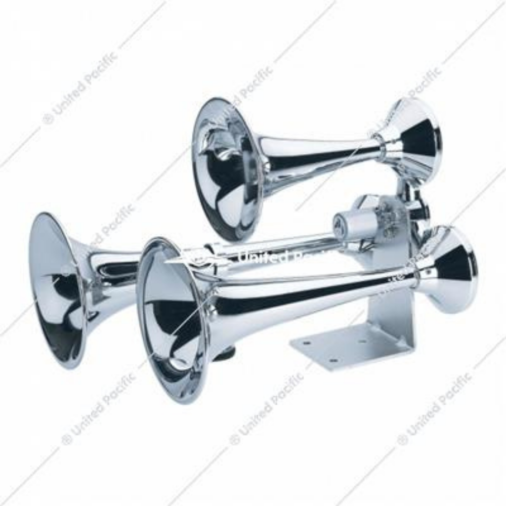 3 Trumpet "Classic" Chrome Train Horn