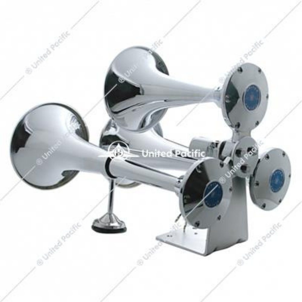 3 Trumpet "Classic" Chrome Train Horn