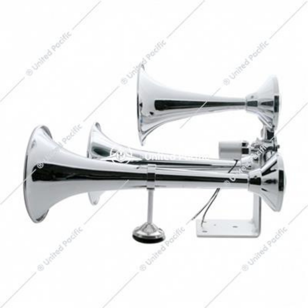 3 Trumpet "Classic" Chrome Train Horn