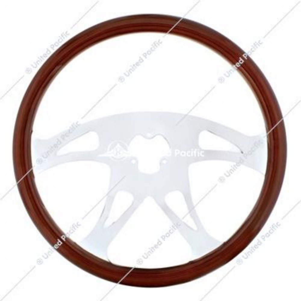 18" Chrome Boss Steering Wheel