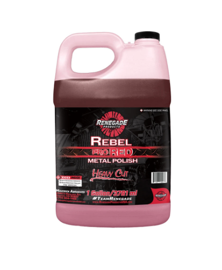 Rebel Pro Red Metal Polish