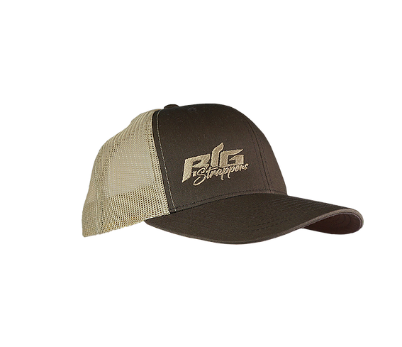 Big Strappin' Trucker Snapback Brown/Khaki