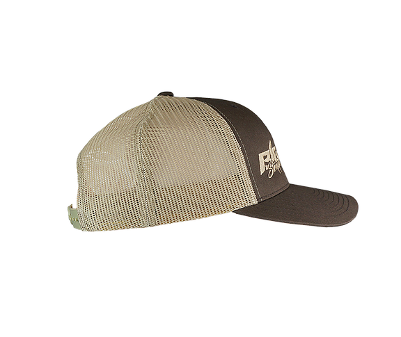 Big Strappin' Trucker Snapback Brown/Khaki