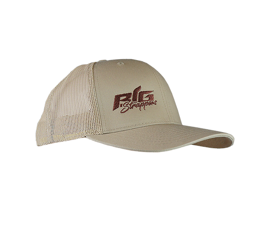 Big Strappin' Trucker Snapback Khaki/Khaki