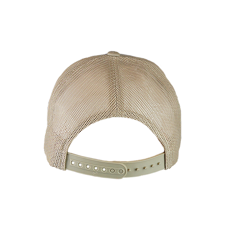 Big Strappin&#39; Trucker Snapback Khaki/Khaki