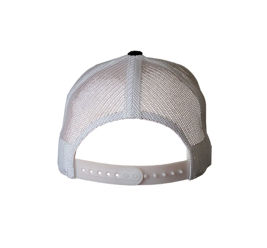 Big Strappin&#39; Trucker Snapback Black/White