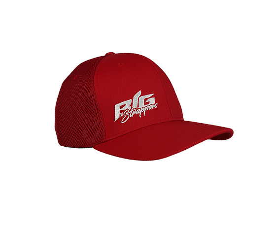 Big Strappin&#39; Airmesh Flexfit Red