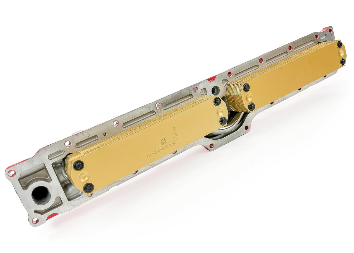 Big Boss Performance Dual Oil Cooler for Cummins X15 | ISX