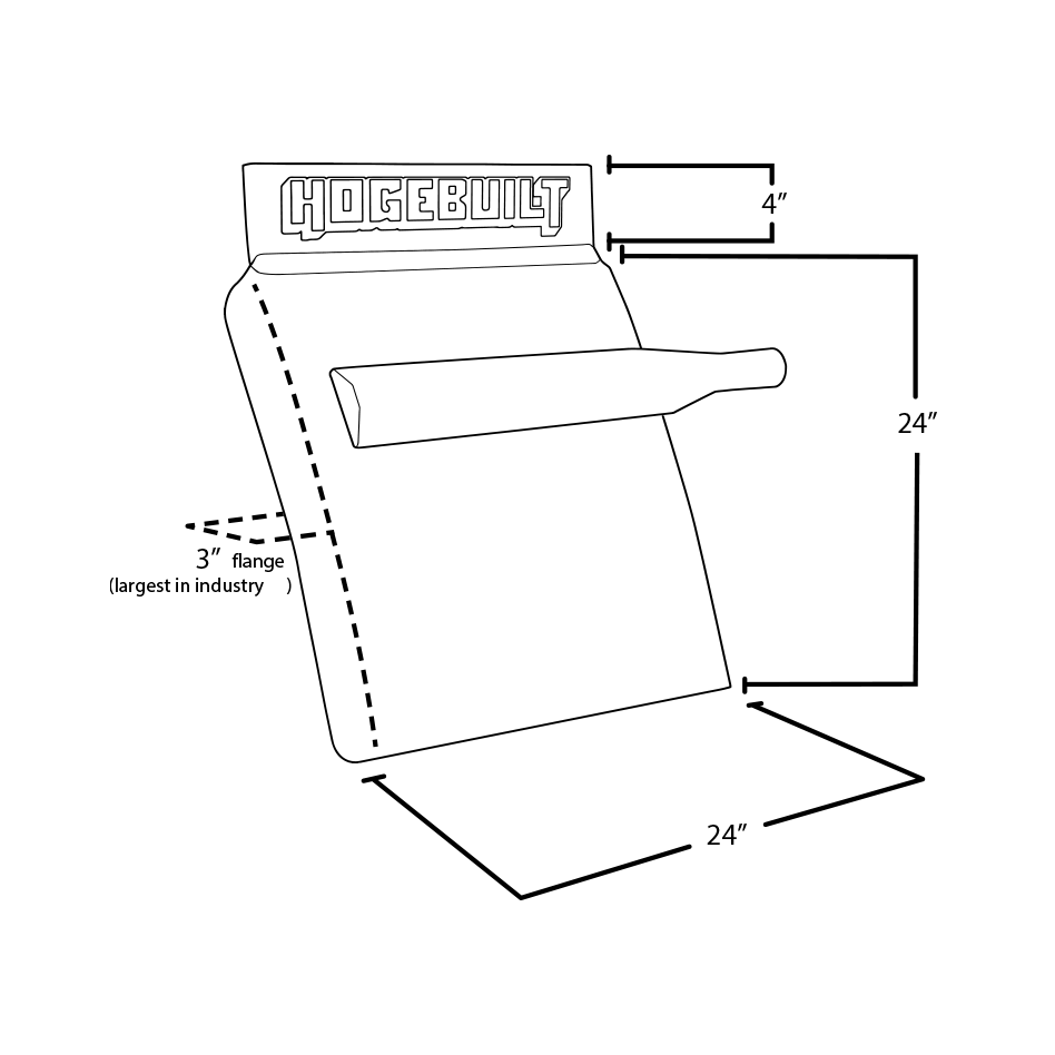 24" Hogebuilt Quarter Fender Kit