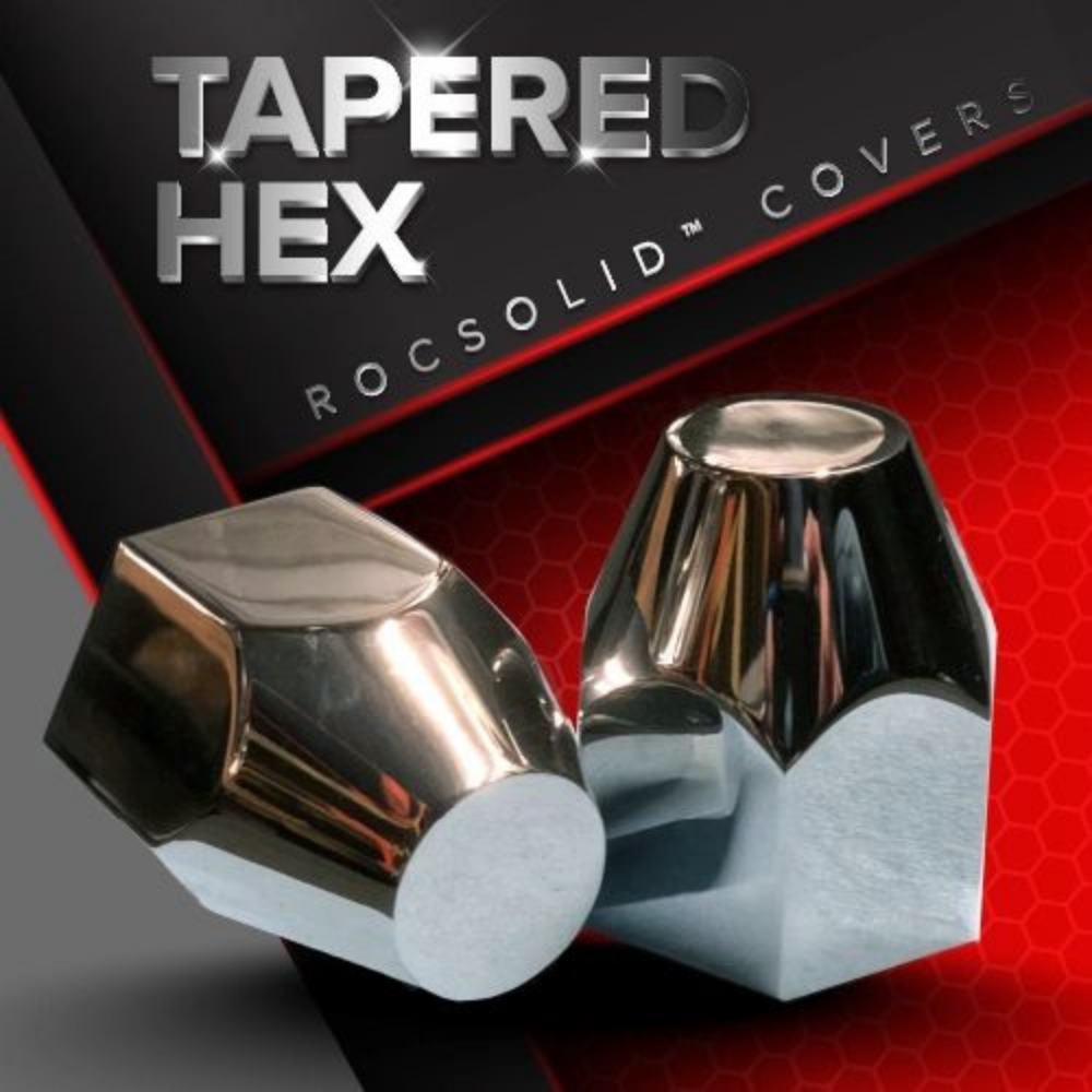 Tapered Hexagon Lug Nut Cover