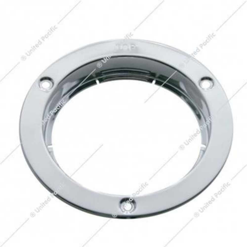 Stainless Steel Mounting Bezel For 4&quot; Round Light (Card)