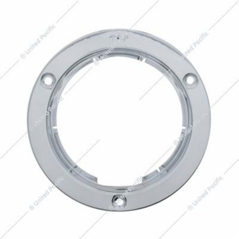 Stainless Steel Mounting Bezel For 4" Round Light (Card)