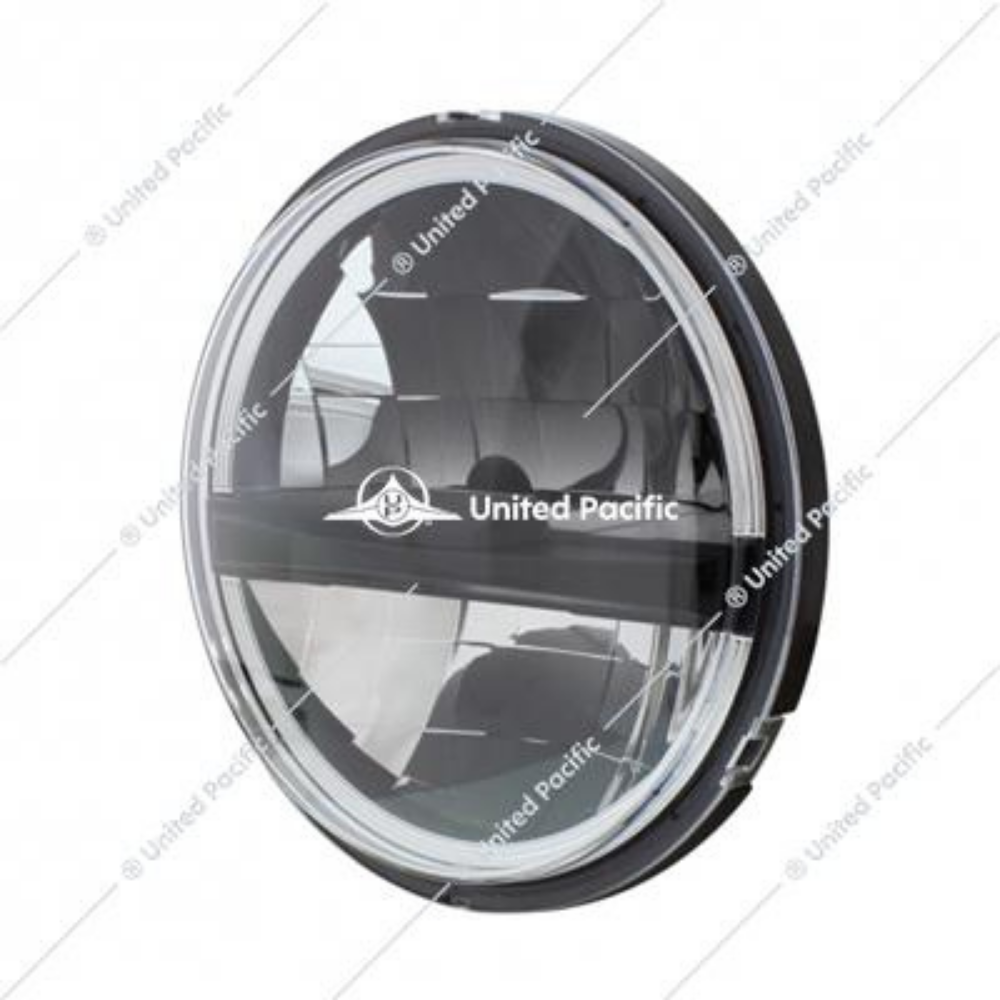 ULTRALIT - 8 High Power LED 5-3/4&quot; Headlight - Black