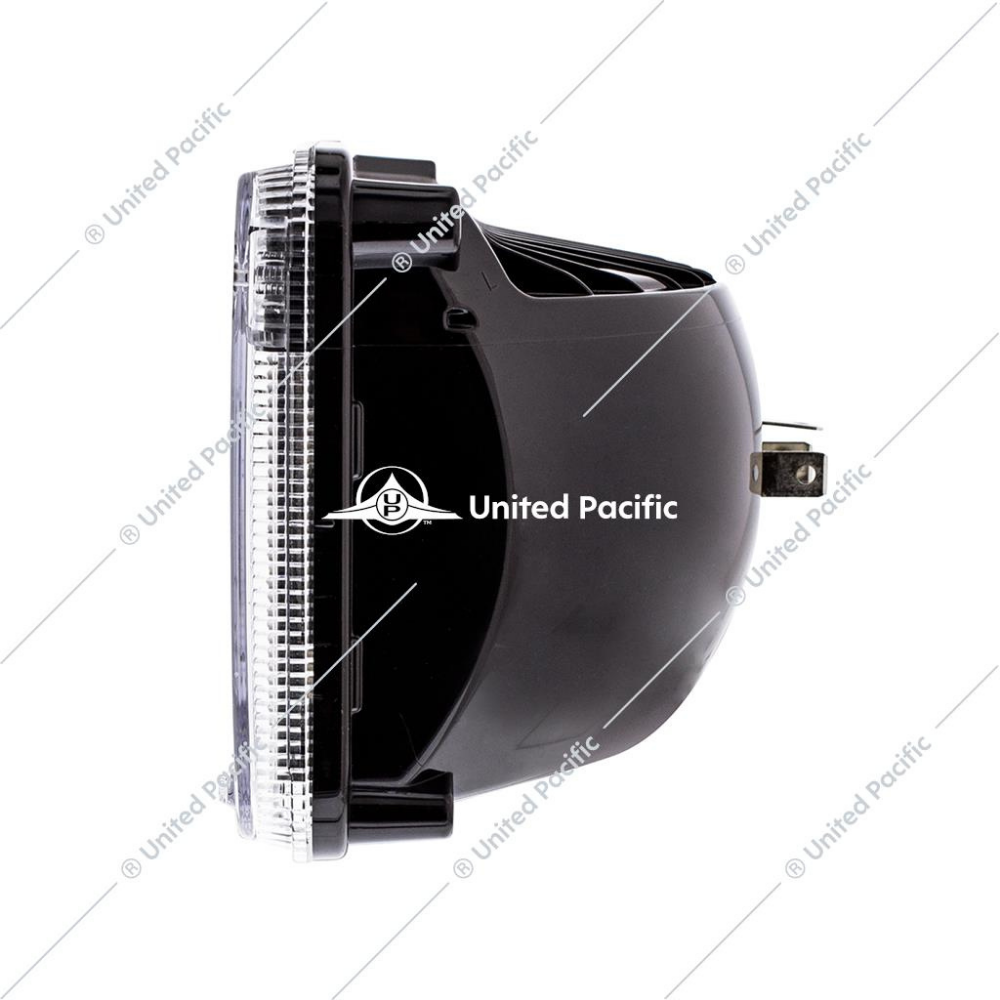 ULTRALIT - Heated 4&quot; X 6&quot; LED Headlight High Beam With Polycarbonate Lens &amp; Housing